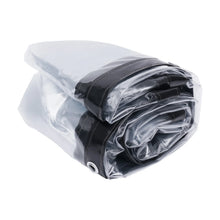 Load image into Gallery viewer, Clear Outdoor Clear PVC Tarp Curtain, Waterproof, Tear - Resistant, 8x16ft for Patios, Decks, Balconies, and Commercial Use
